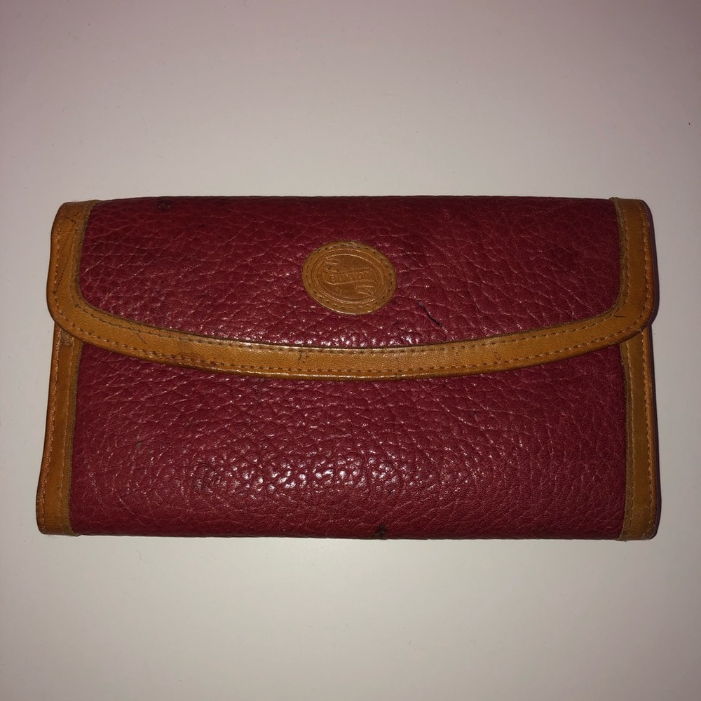Red Buxton Leather Wallet